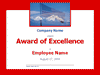 Excellence Award (with Mountains)