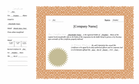 Banal Certificate (canonic Formatting)