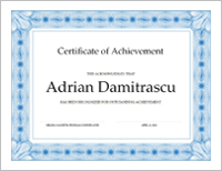 Certificate Of Accomplishment