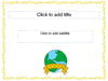 Earth Day Award Certificate