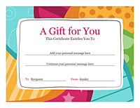 Natal Day Endowment Certificate (brilliant Designing)