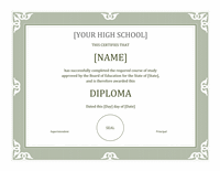 Sheepskin Certificate