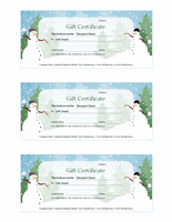 Vacation Endowment Certificates (vacation Figure Designinginging, 3...